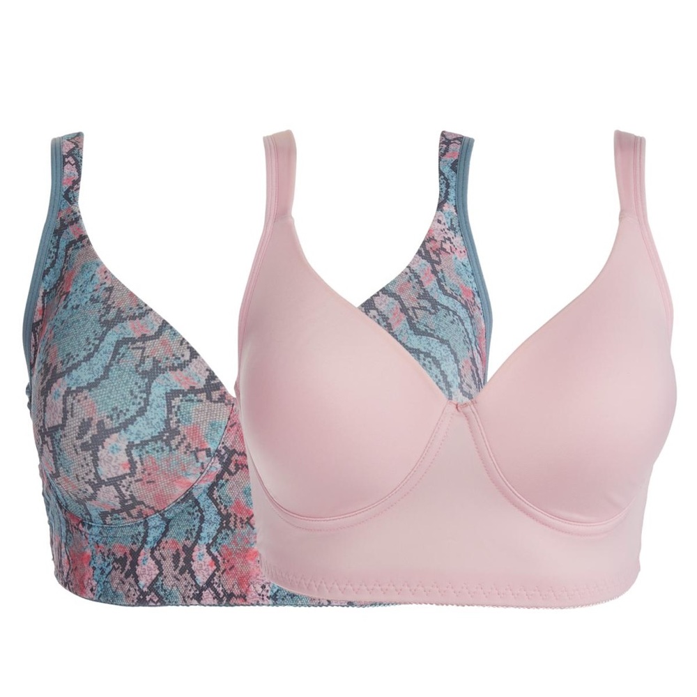 Rhonda Shear 2pack no wire bras